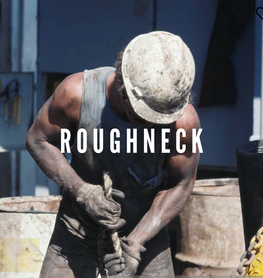 Roughneck.
Compared to the popular Oilfield Trash, this fragrance has a little bit of everything - masculine, leather and subtle florals. This blend will not disappoint!