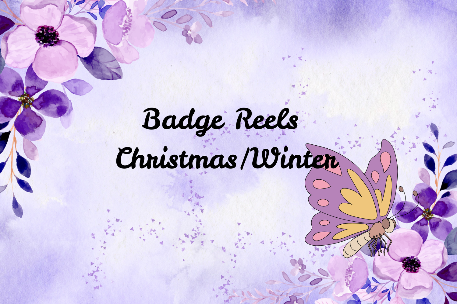 Christmas/Winter Badge Reels