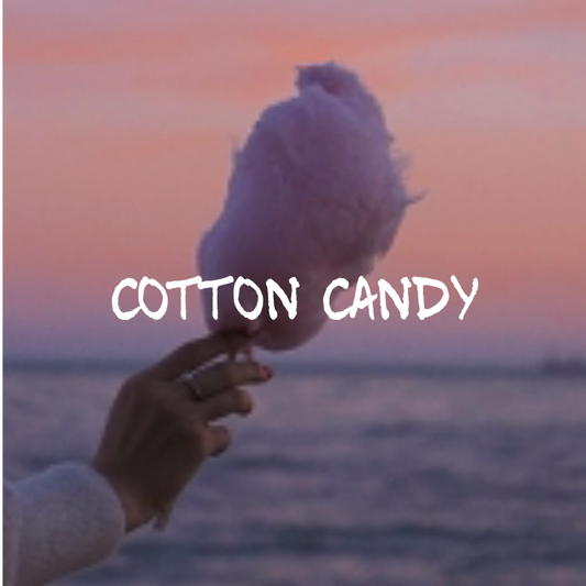 Cotton Candy.
Smells just like hot spun cotton candy you get at the fair. Sugary sweetness!