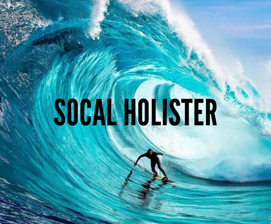 So Cal Holister.
An energising and refreshing fragrance with qualities similar to the well known scent of hollister - with a fresh, clean yet masculine aroma with aromas of the beach.