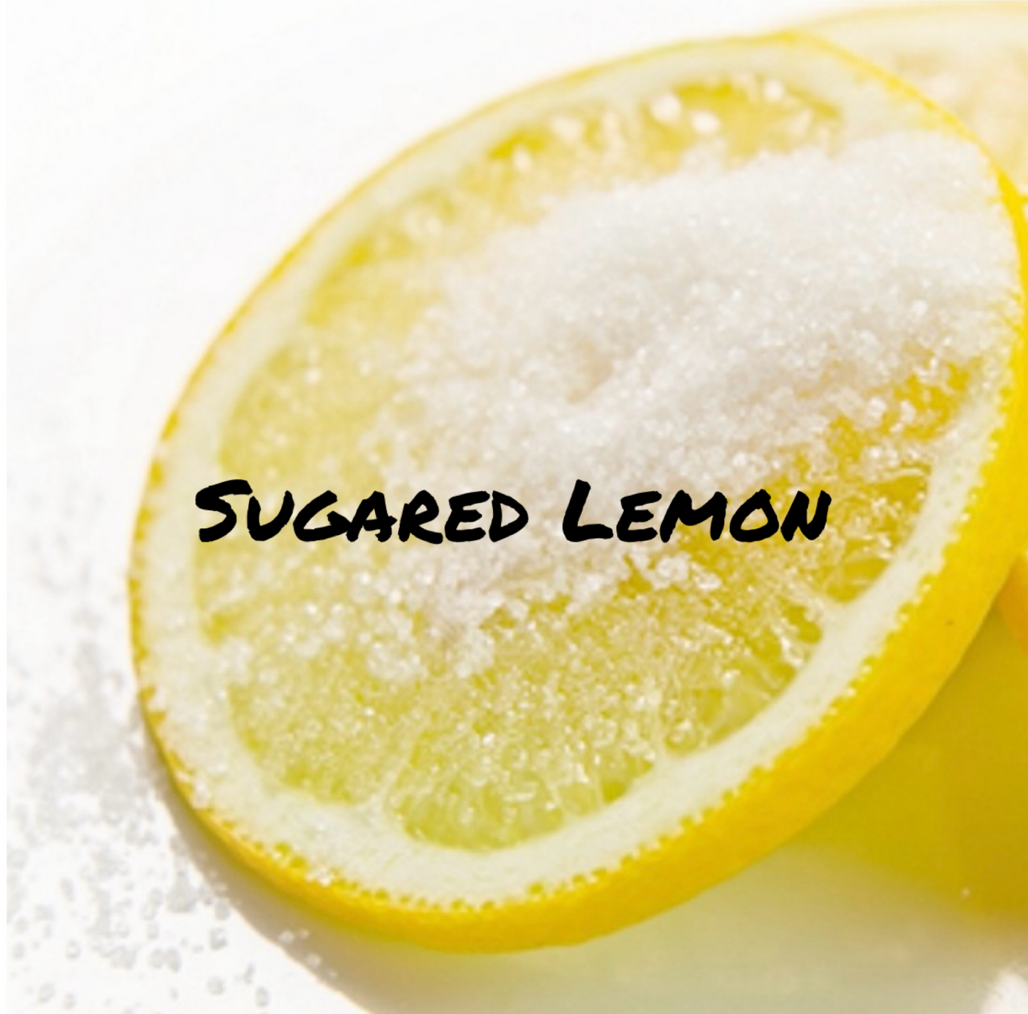 Sugared Lemon.
Sliced lemons surrounded by hints of sweet sugar and a hint of tart berries.